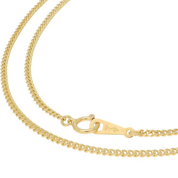 送料無料 返品可♪K18YG 2面シングル 喜平ネックレス 40cm 4.7g A♪ キヘイ 18金 イエローゴールド