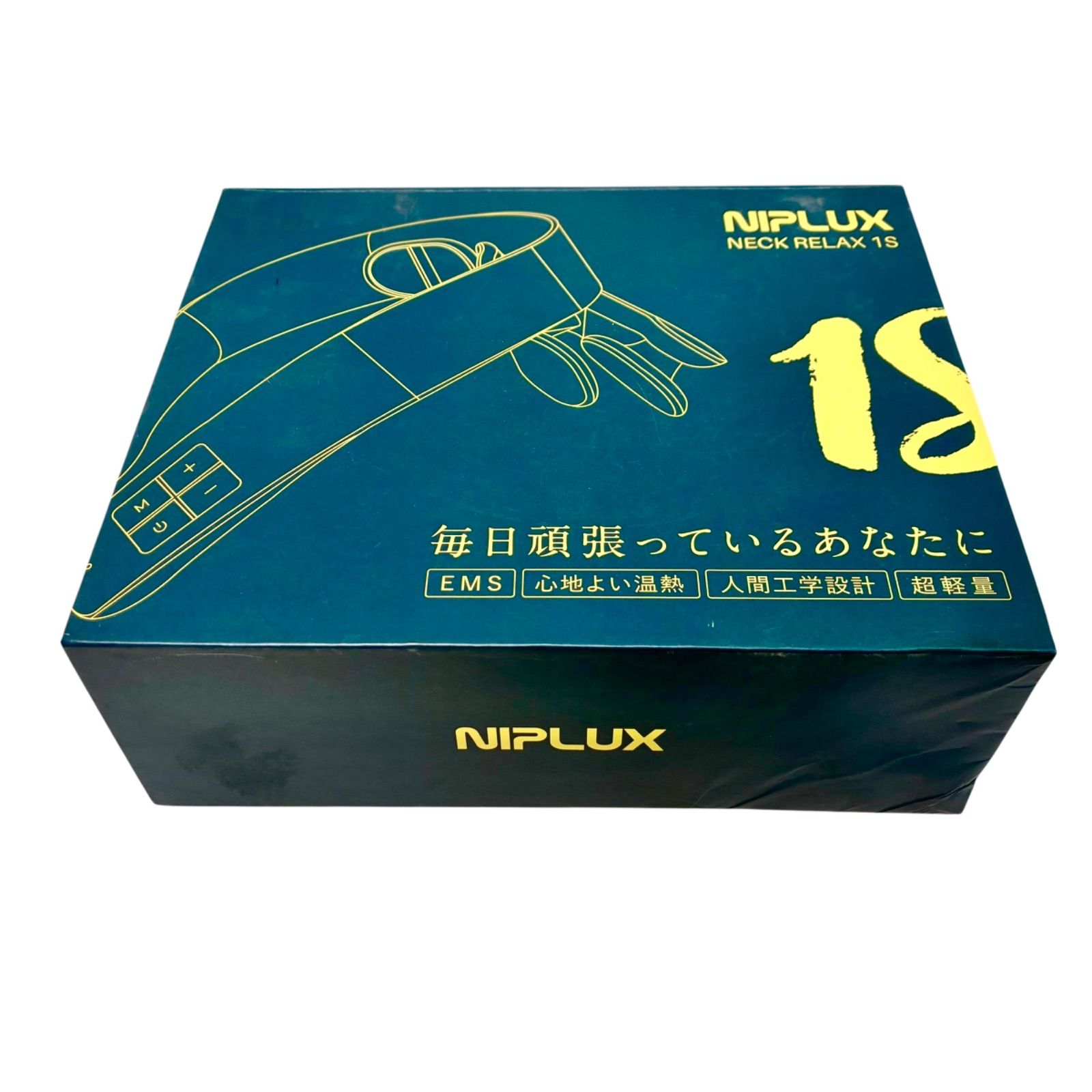 ボディ・フェイスケア NIPLUX NP-NR21BL-1S BLUE NIPLUX NECK RELAX 1S