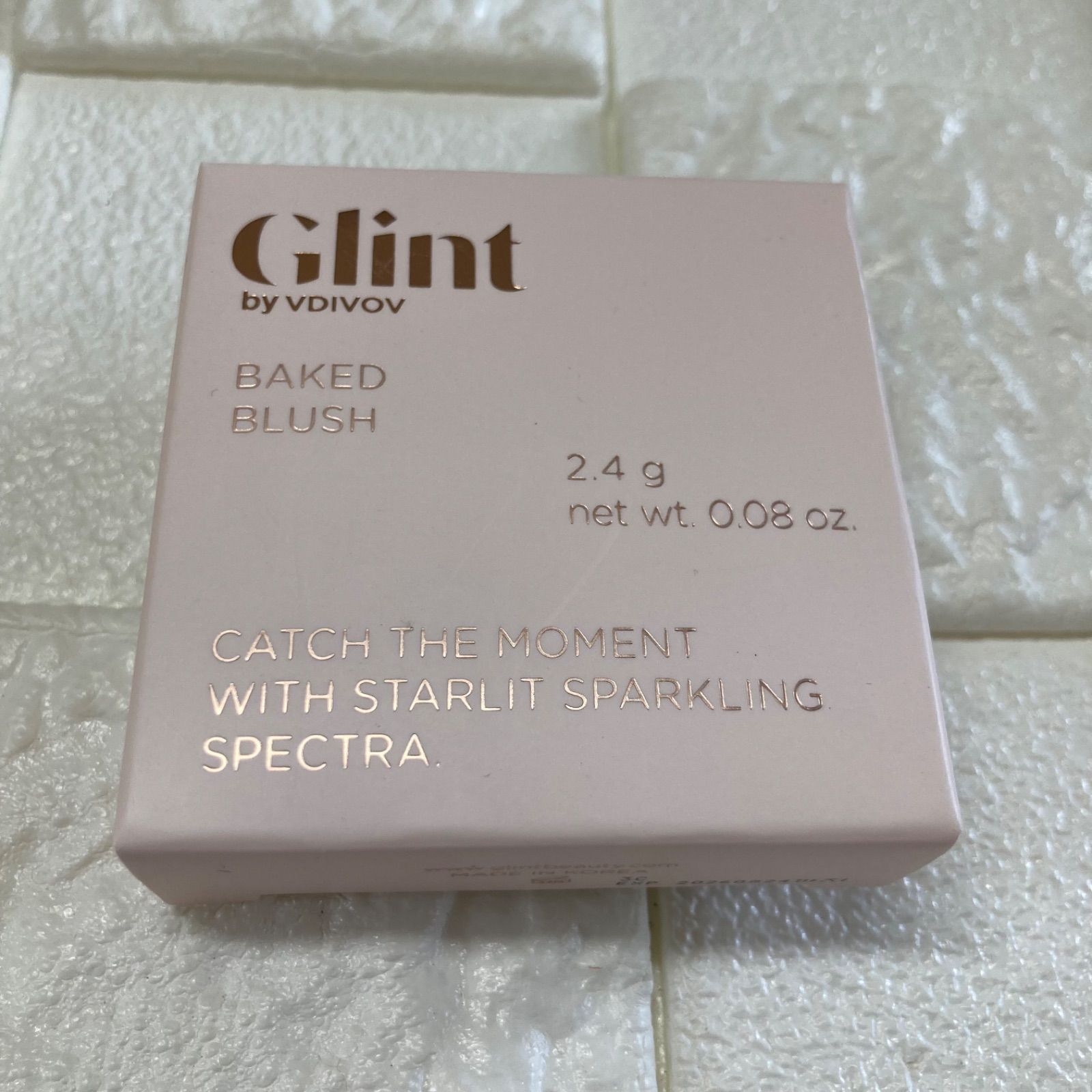 【訳あり品】Glint　グリント　ベイクドブラッシュ　♯04 チューリップオン　チーク