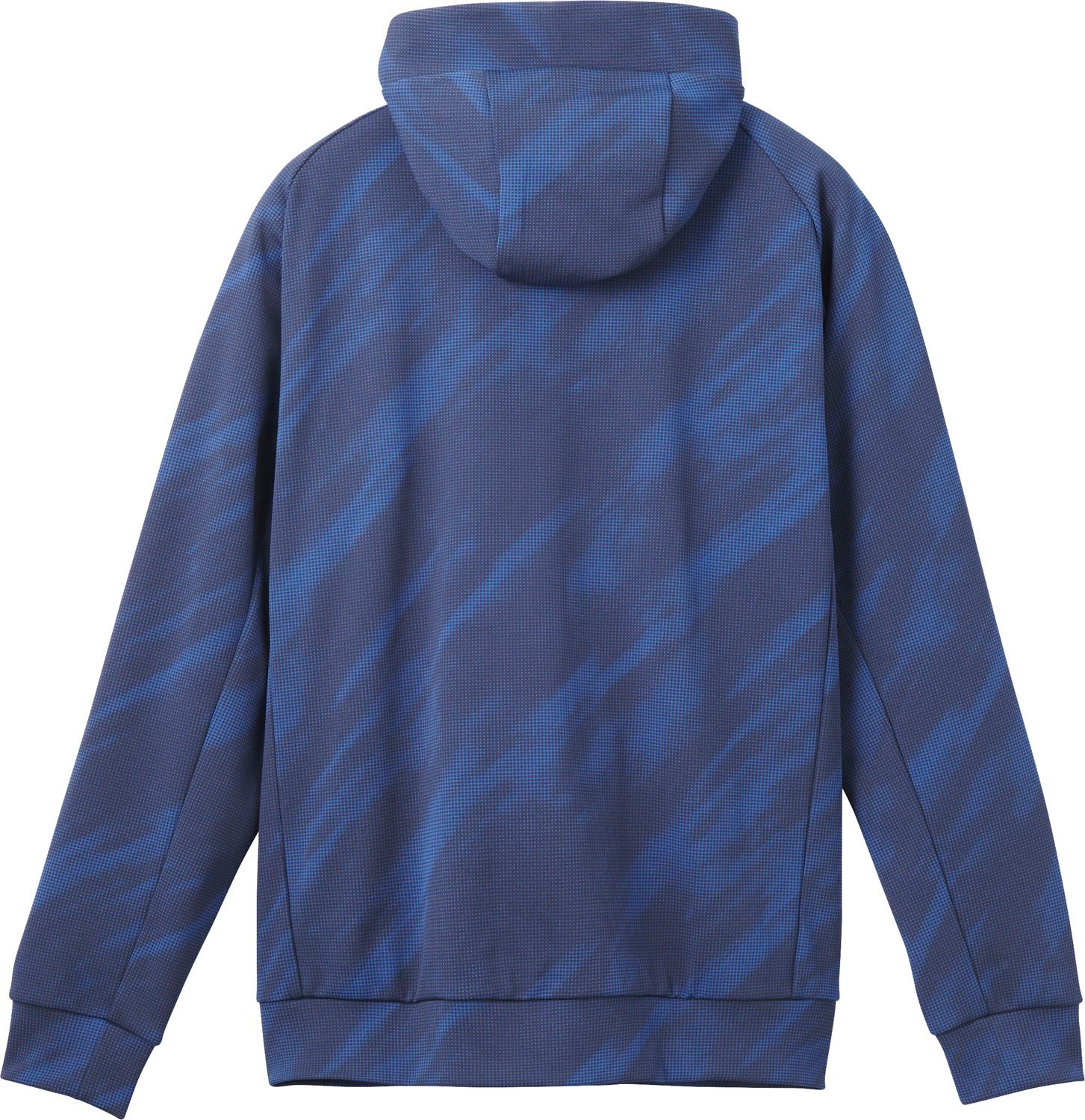 総柄グラフィック ジャージフーディー