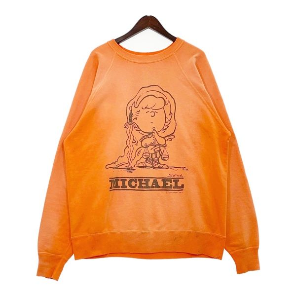 SAINT MICHAEL 23AW MICHAEL CRW N SWT クルーネック プリント スウェット トレーナー SM-A23-0000-023 セントマイケル トップス DM14117