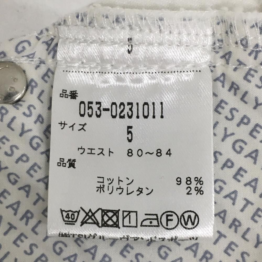 パーリーゲイツ　パンツ　サイズ５　超美品 PEARLY GATES パーリーゲイツ 2024年 パンツ ネイビー系 5