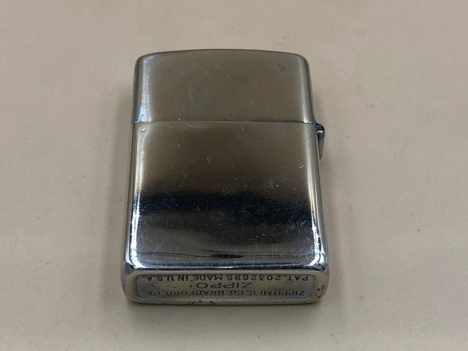 ジッポー ZIPPO ジッポー 1946年前期 58ｍｍロングトールケース ニッケルシルバー ３バレル 水平場 14穴 - メルカリ