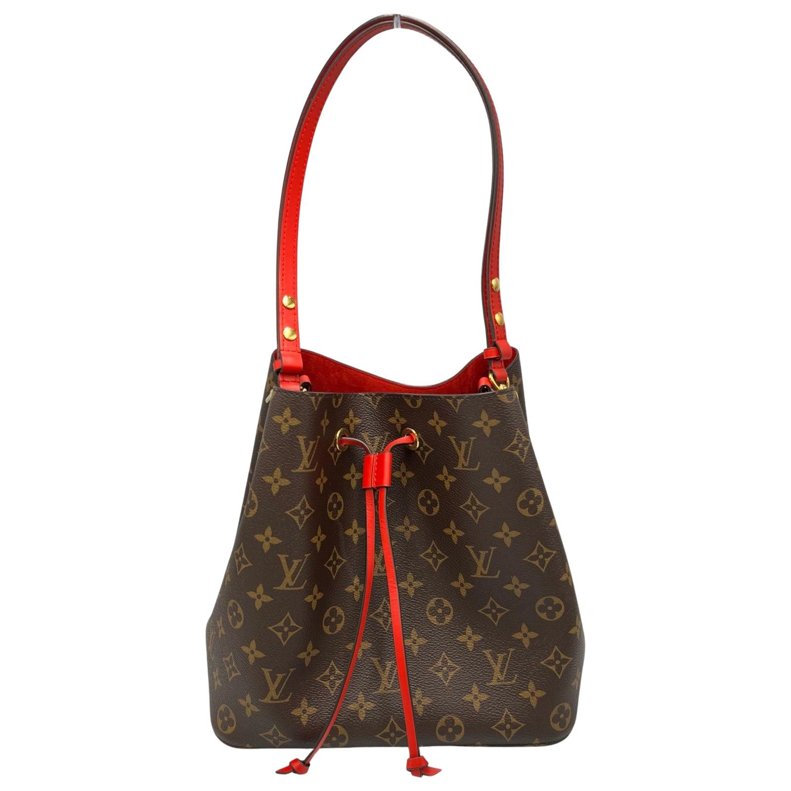 Louis Vuitton トートバッグ ブラウン/レッド