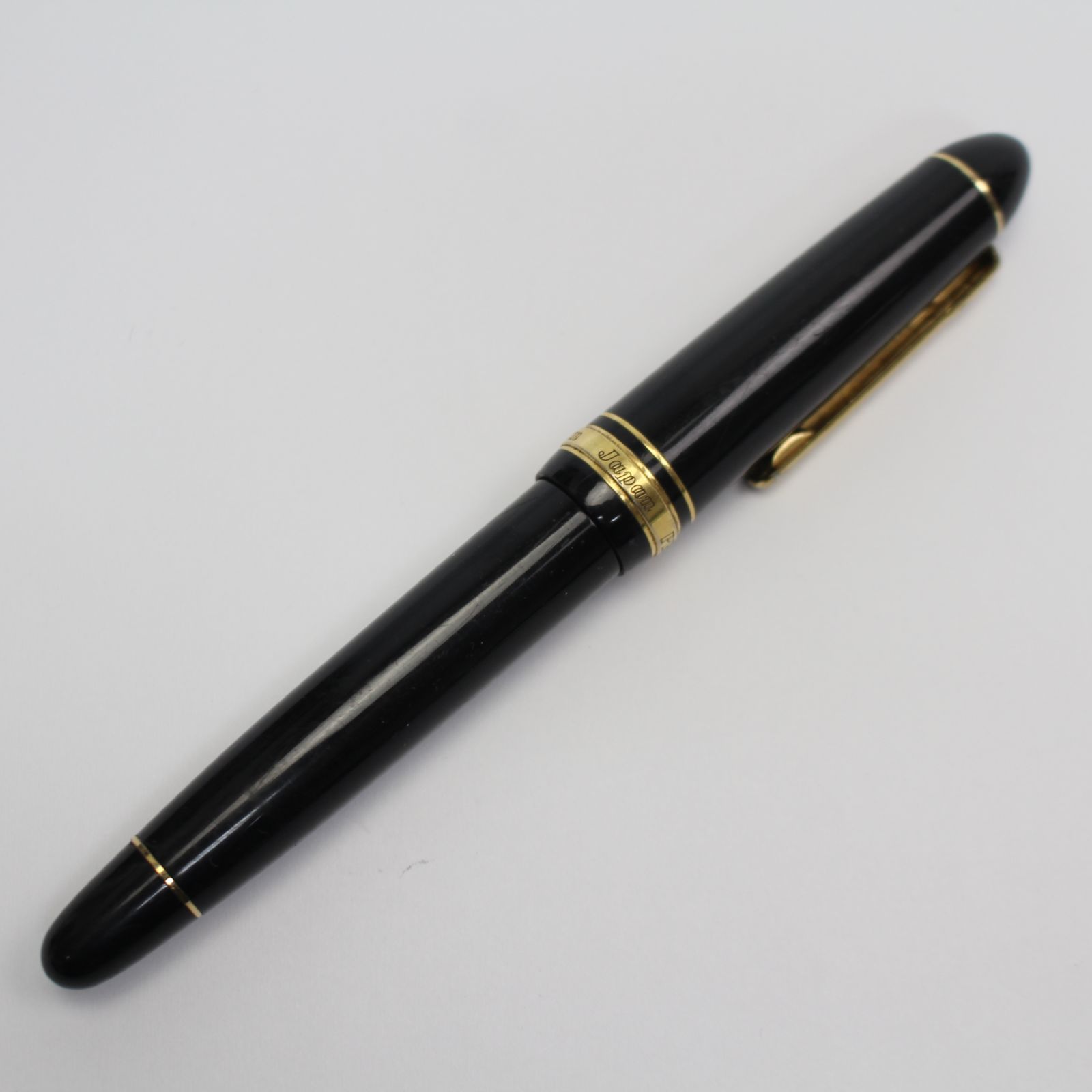 590)PRESIDENT 販売 万年筆 ペン先18K Bプラチナ萬年筆 プレジデント 