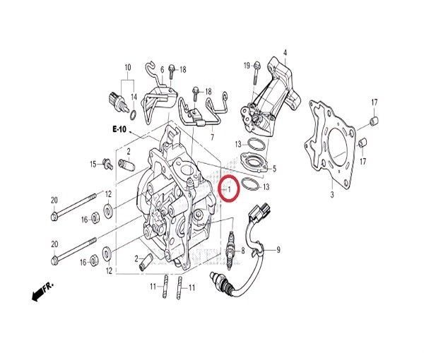 Head 12010-KZY-702