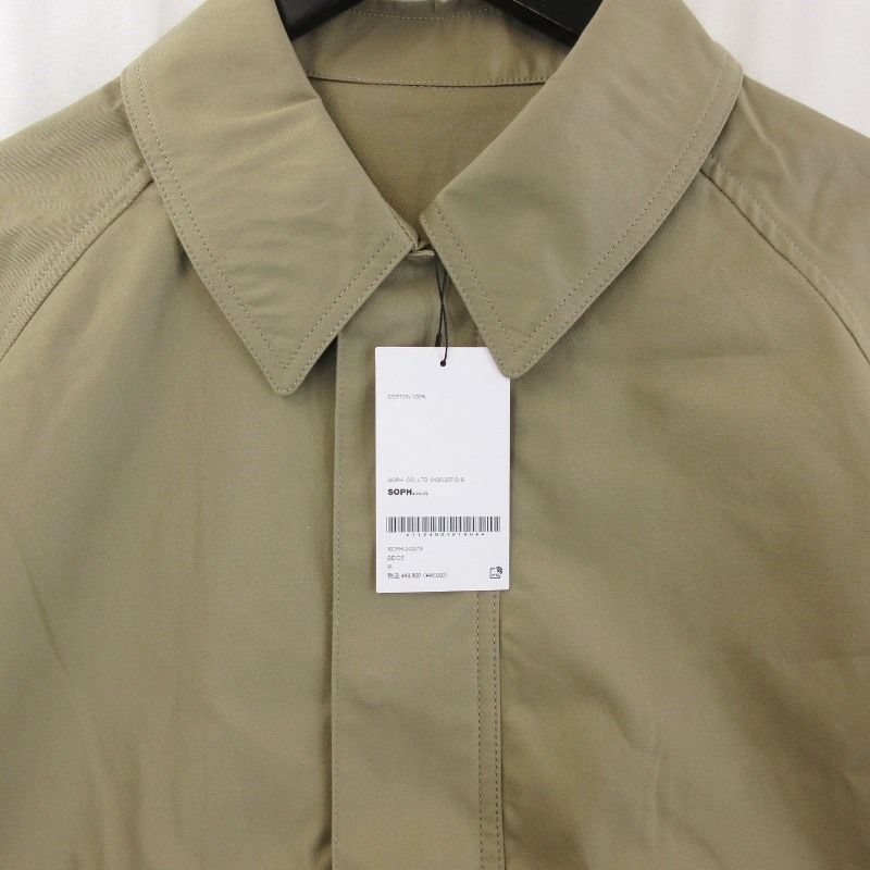 未使用 SOPHNET. ソフネット BRUSHED GABARDINE FIELD JACKET