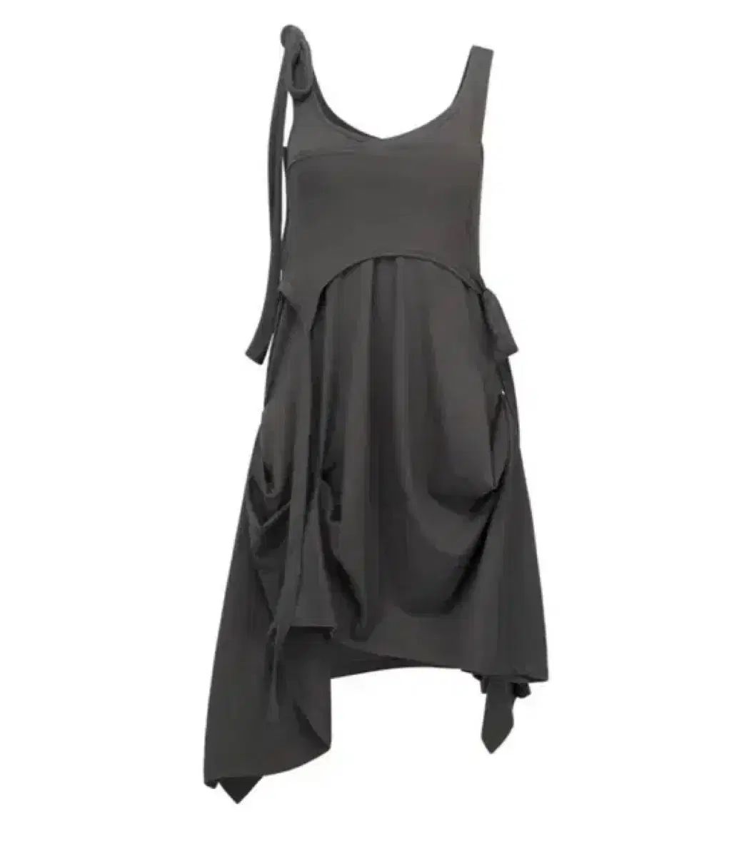 nache NACHE ナチェ 2 ー piece flow dress chacoal