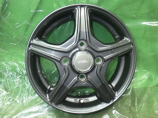 TOPRUN 12インチ アルミホイール 2本 4J 42