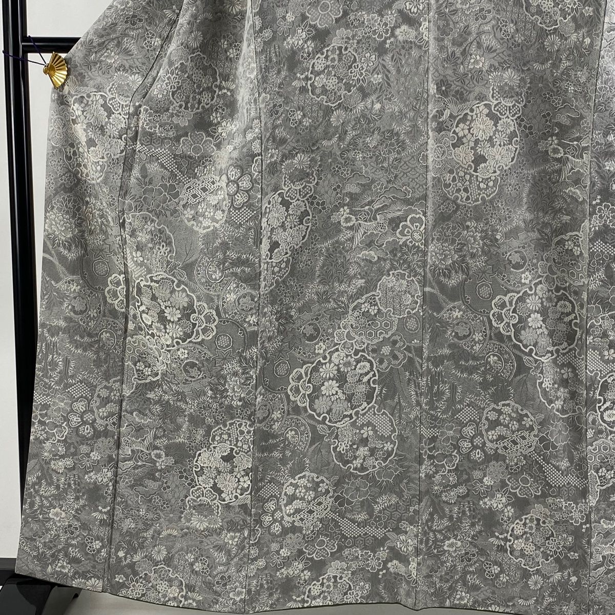 平和屋本店□極上 洗える最高級着物 ＜英＞はなぶさ謹製 小紋 舞