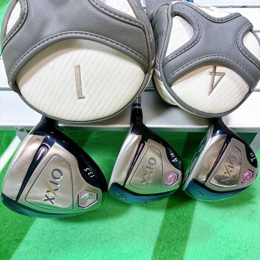 XXIO10】ゼクシオ レディース ウッド3本1W・4W・7W）フレックスL