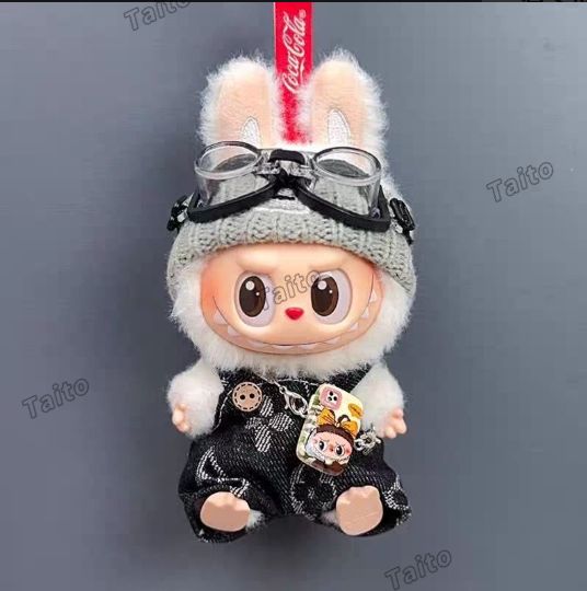 LABUBU服 着ぐるみ着せ替え服 1/2/3代 15/17cm ラブブぬいぐるみ