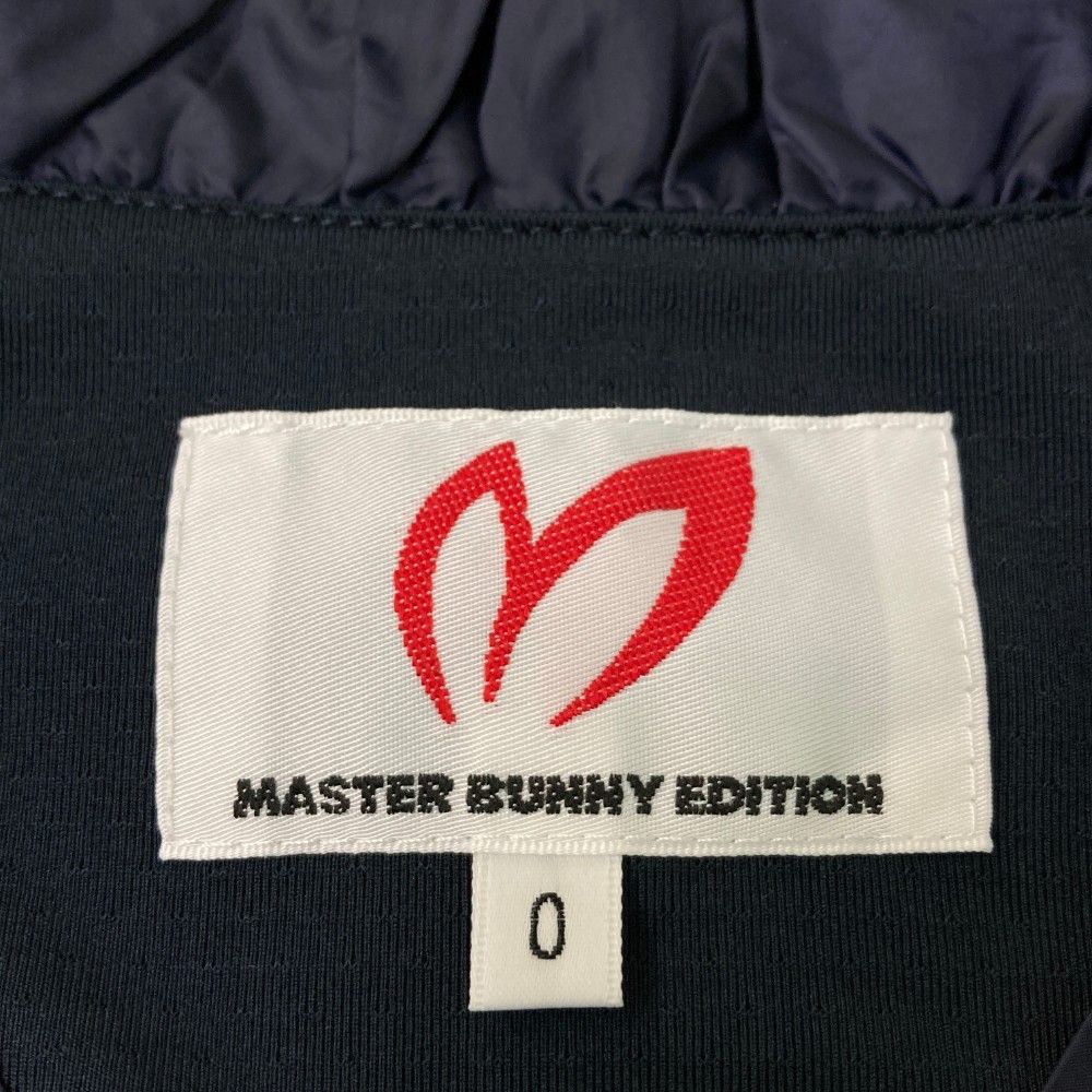 サイズ 0 MASTER BUNNY EDITION マスターバニーエディション モデル Vネック ノースリーブシャツ ロゴ刺繍 ネイビー系 240101244977 ゴルフウェア レディース ストスト WHITEMONARCHHOTEL_COM
