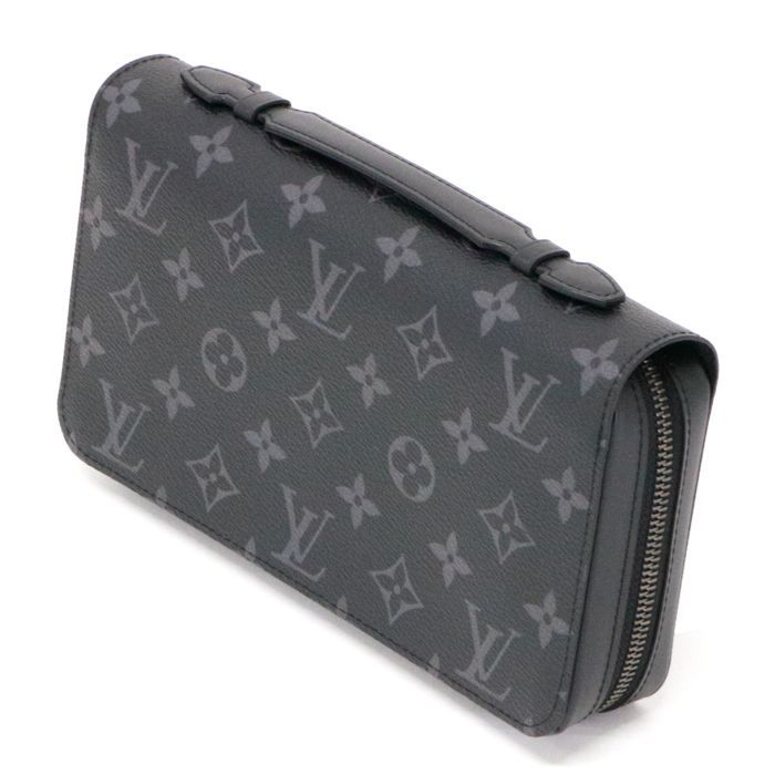 ルイヴィトン LOUIS VUITTON ジッピー XL モノグラムエクリプス (PVC