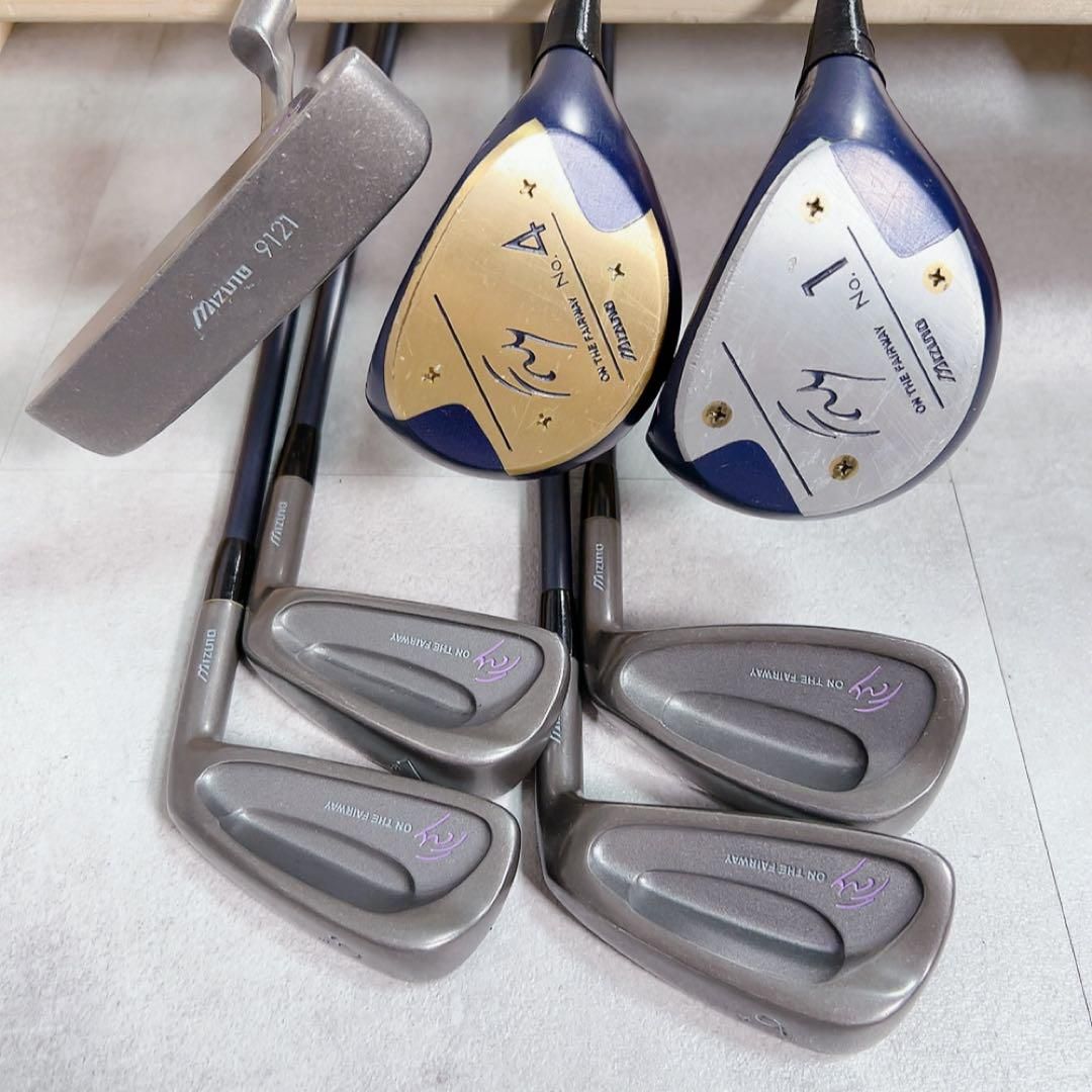X371 mizuno 他 レディース ゴルフ クラブセット ミズノ