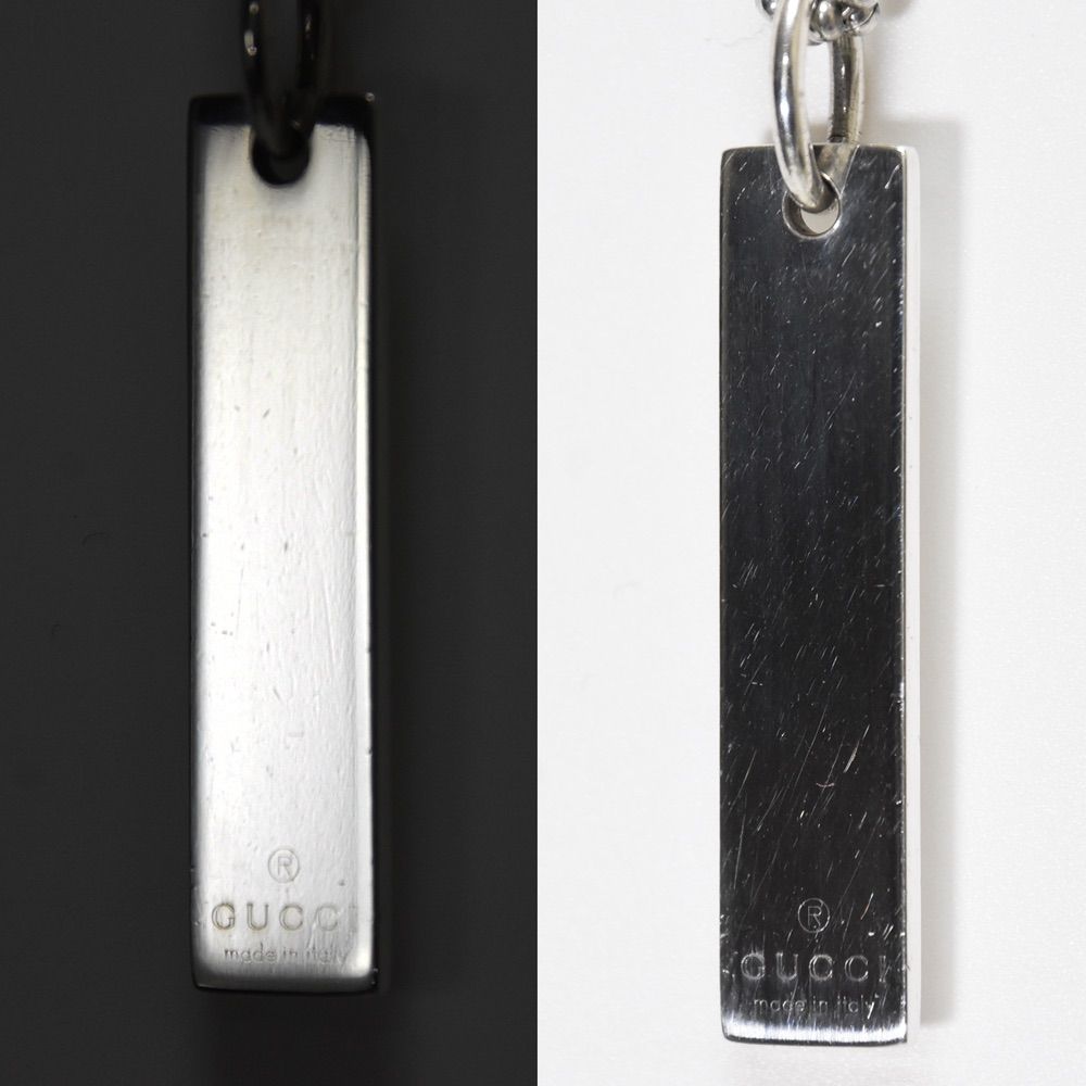 グッチ GUCCI IDロゴプレート チェーンネックレス SV925 希少 楽天市場】【ジュエリー】GUCCI グッチ サークル ロゴ プレート