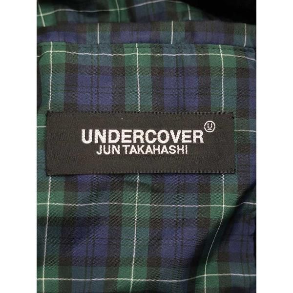 UNDERCOVERアンダーカバー20AW背面切替縮絨チェックロングコート