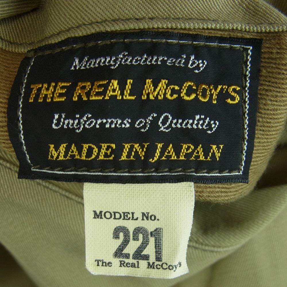 The REAL McCOY'S ザリアルマッコイズ MJ16104 JACKET COMBAT WINTER