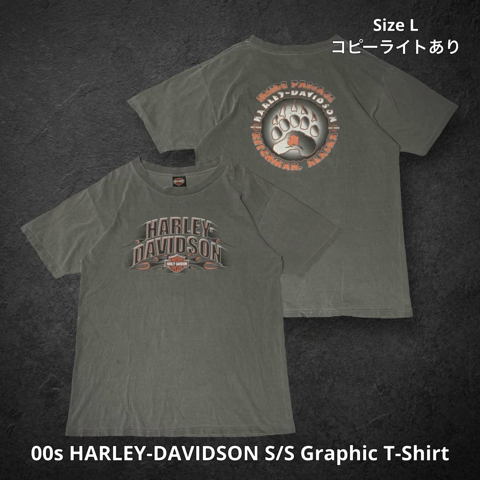 00s HARLEY-DAVIDSON S/S Graphic T-Shirt ハーレーダビッドソン 
