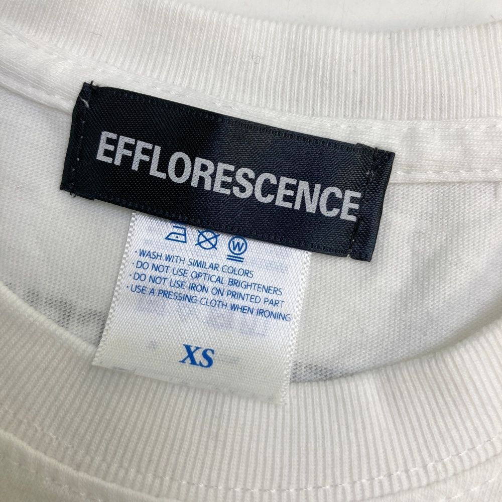 サイズ：XS EFFLORESCENCE エフロレッセンス 半袖Tシャツ E