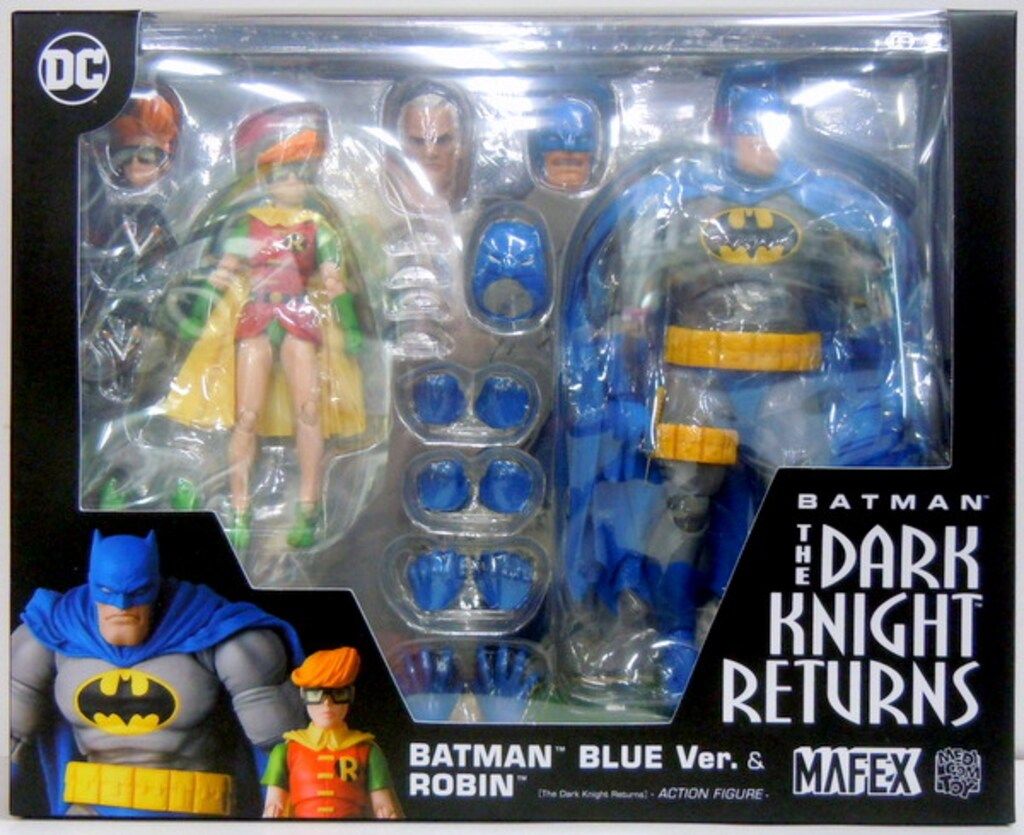 メディコム・トイ MAFEX BATMAN BLUE Ver. u0026 ROBIN (The