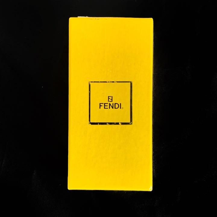 FENDI フェンディ チャーム キーホルダー シルバー ロゴデザイン