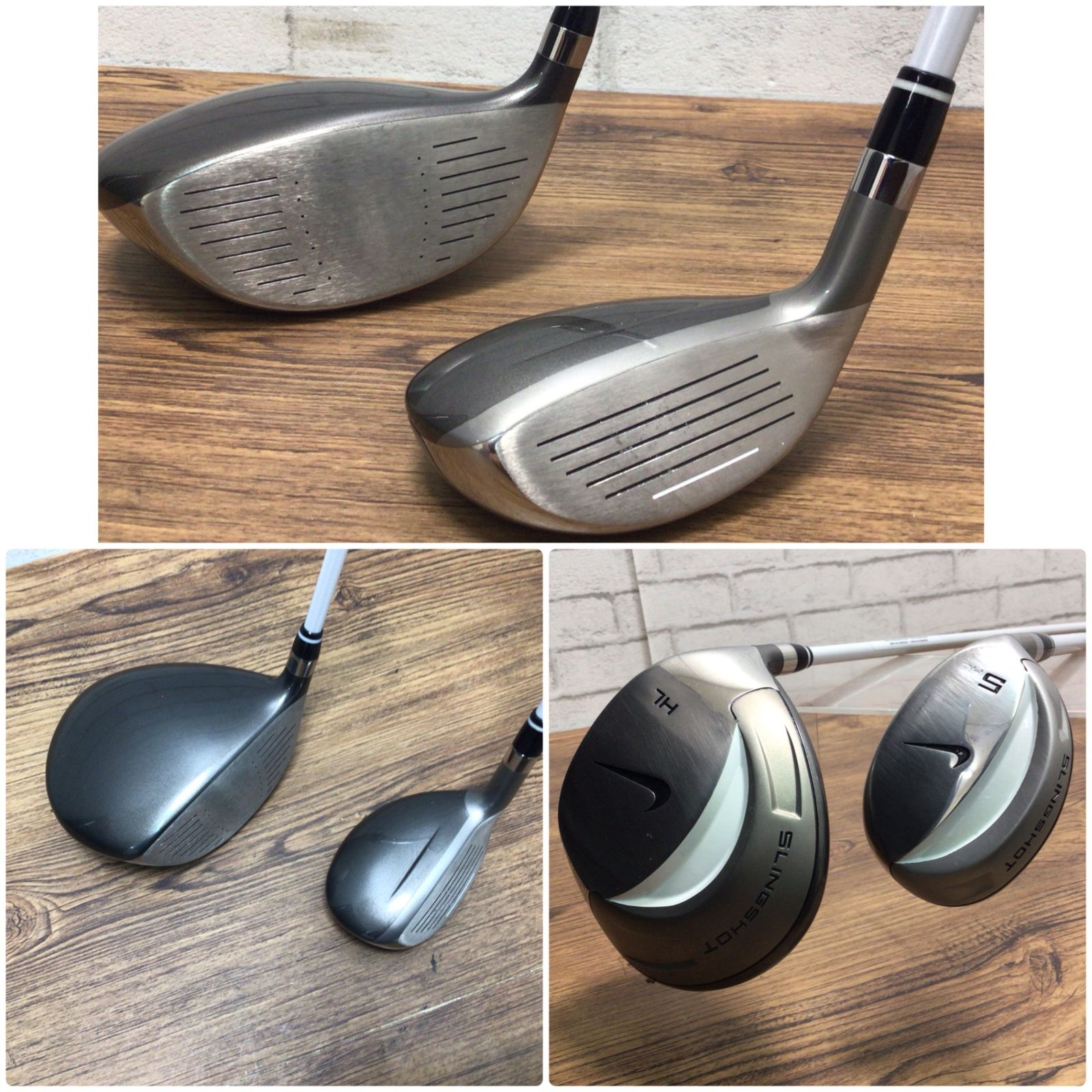 9493 【女性用】NIKE ナイキ ゴルフクラブセット 7本 キャディバッグ