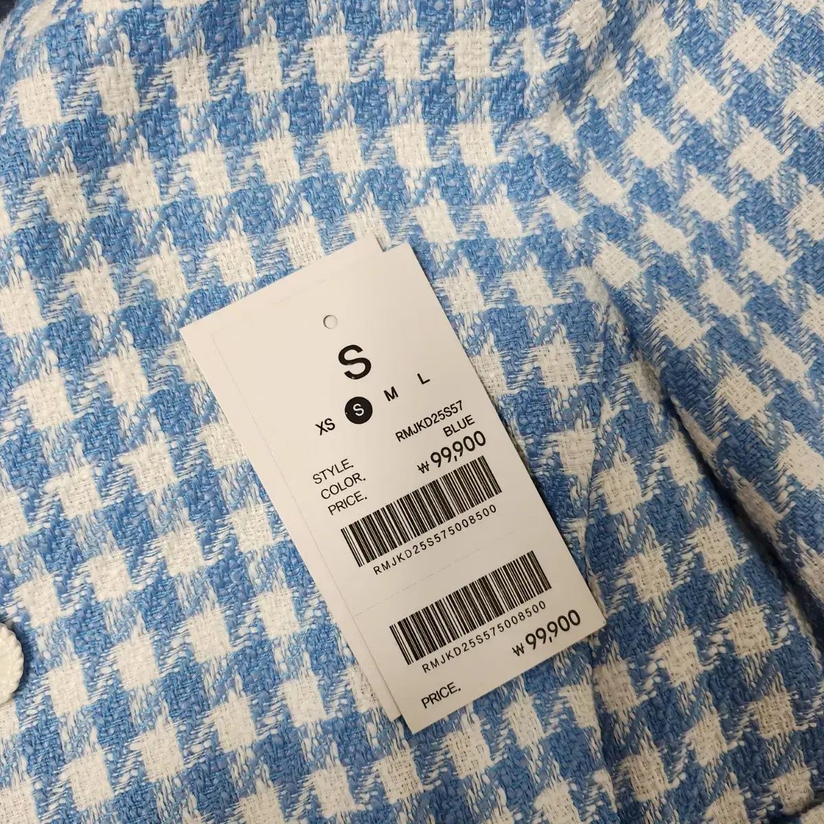 チェック ツイード