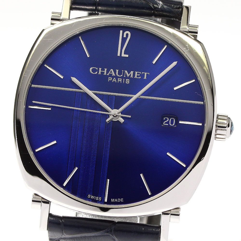 ショーメ Chaumet W11288-16B ダンディ デイト 自動巻き メンズ良品箱 