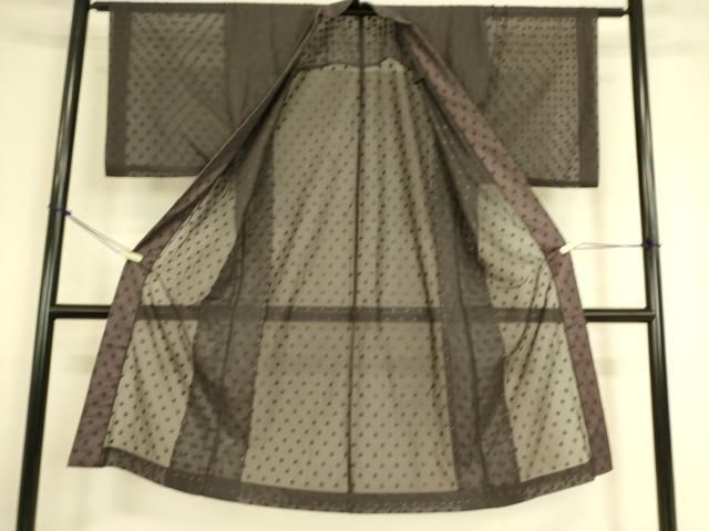  平和屋着物▽男性 羽織 スリーシーズン 春夏秋 塵除け 紗 丸文 ロング丈 az 着物 着物 浴衣