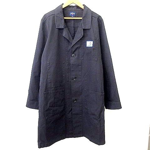 Noah nyc Lab Coat NOAH 黒コート シャツジャケット ノア NOAH 22AW LAB COAT ショップ コート L 黒 ブラック