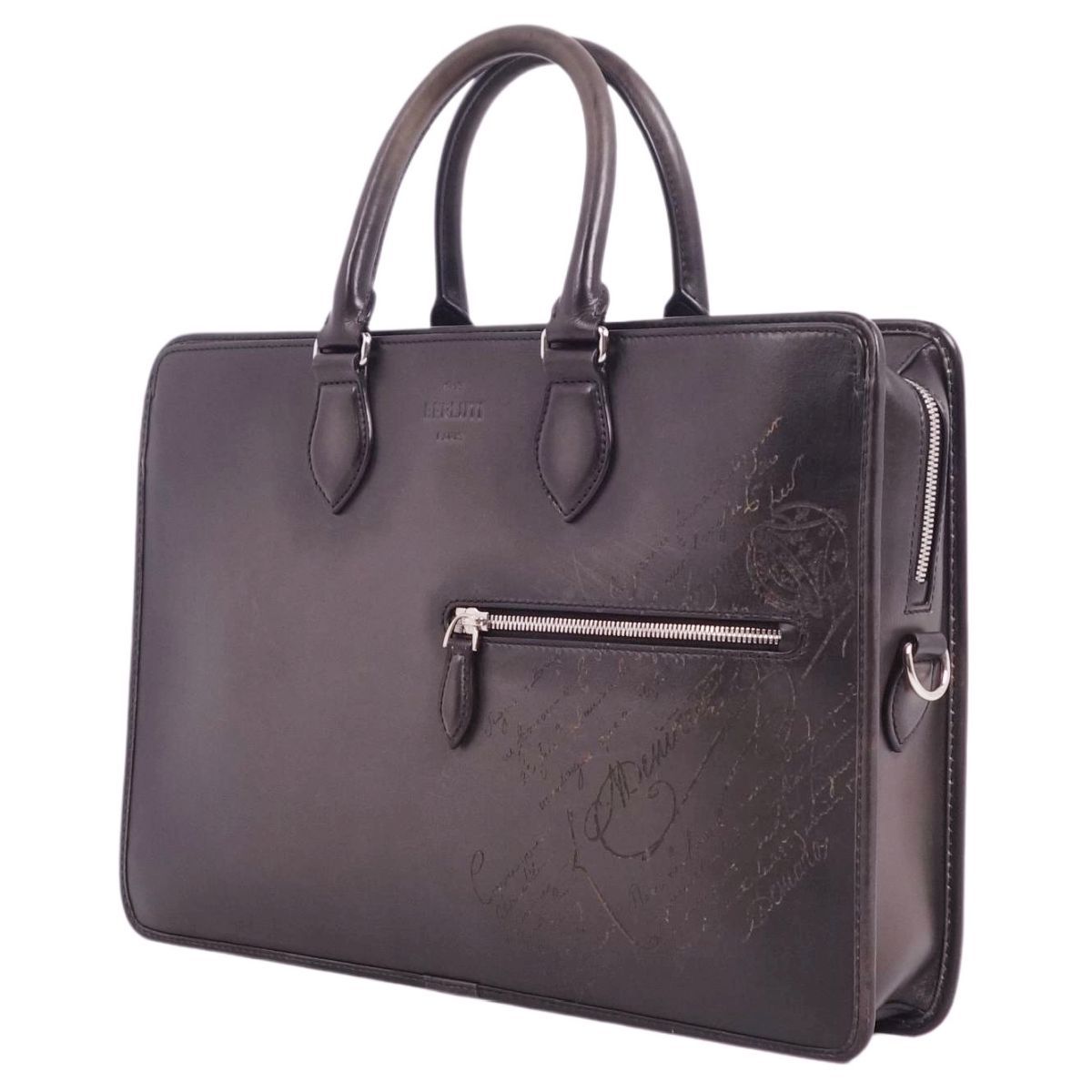 美品 ベルルッティ Berluti ビジネスバッグ ブリーフケース 書類