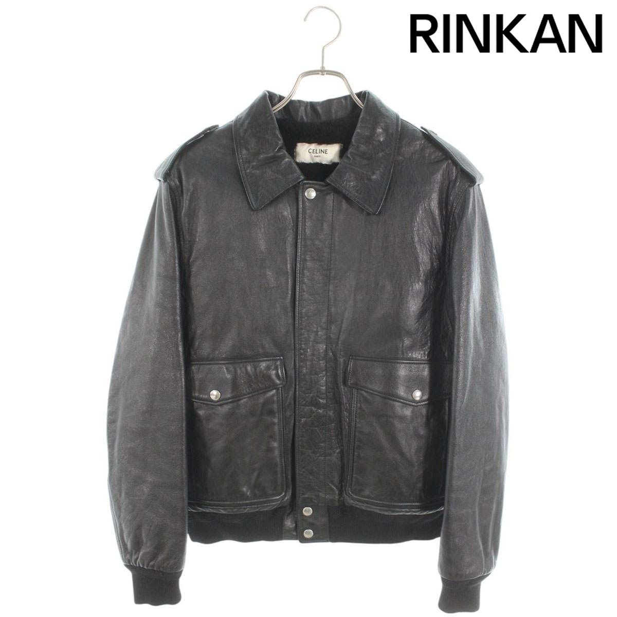 20AW CELINE By エディスリマン アビエーター ボア レザー