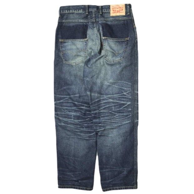 JUNYA WATANABE COMME des GARCONS x Levi's ジュンヤワタナベコムデギャルソン リーバイス 22SS 別注  日本製 CROPPED DROP CROTCH JEANS デニムパンツ JI-P102 S Wネーム ジーンズ