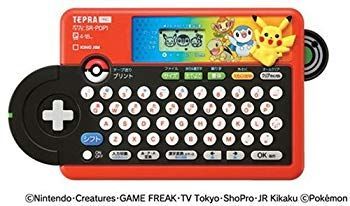 【中古】キングジム ラベルライター テプラPRO ポケモン SR-PDP1 2mvetro