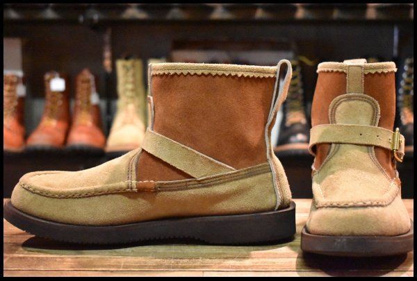 【ほぼ新品美品】8E26cm RUSSELL MOCCASIN ノックアバウト RUSSELL MOCCASIN(ラッセルモカシン)】KNOCK-A-BOUT BOOT ノック
