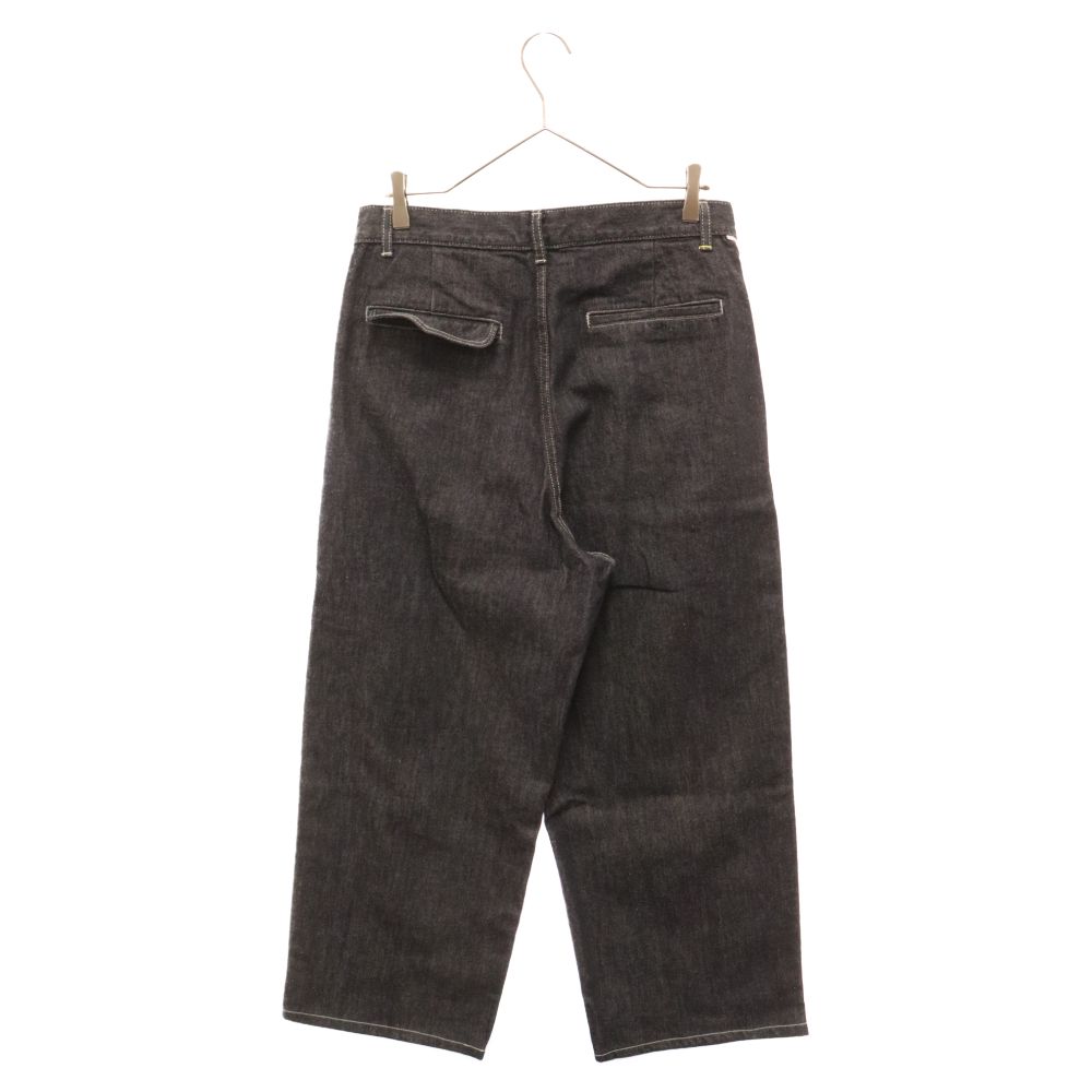 Graphpaper (グラフペーパー) 22AW Colorfast Denim Two Tuck Pants カラーファストデニムツータックパンツ  ジーンズ インディゴ GU223-40043B - メルカリ