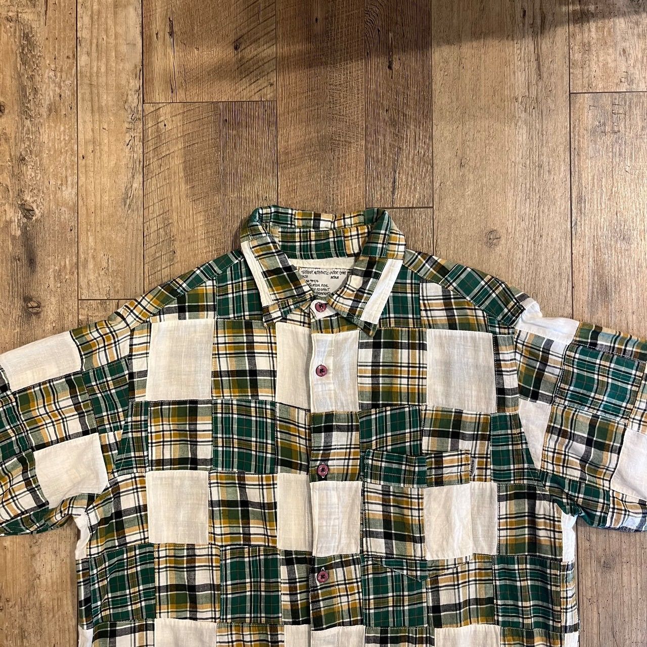 ステューシー パッチワーク チェックシャツ Stussy Patchwork Check Shirt