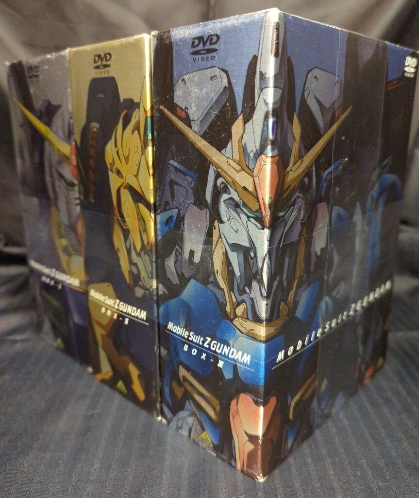 アニメDVD 機動戦士Zガンダム メモリアルボックス版 全3BOX