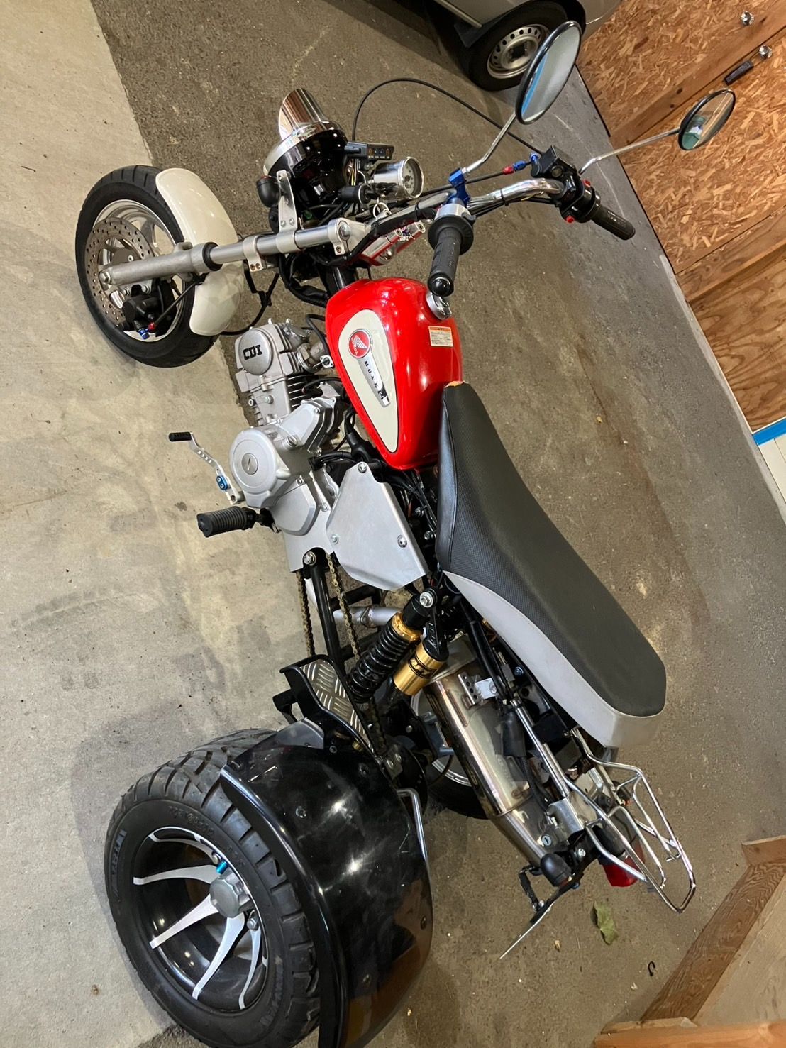 引取り限定】モンキートライク125cc - メルカリ