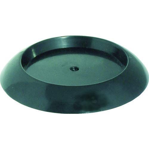 TRUSCO トラスコ キャスター用受け皿 60MM 黒 12個入 TUK600-BK-12 x 10 袋 ケース販売