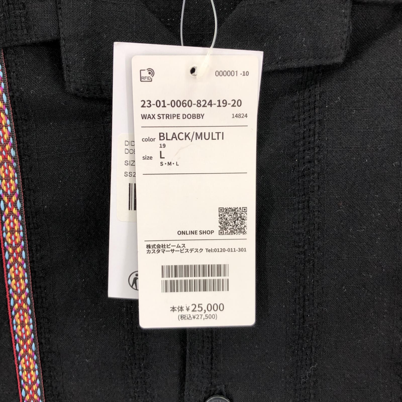 wax london ｷｭｰﾊﾞｼｬﾂ L ﾌﾞﾗｯｸ