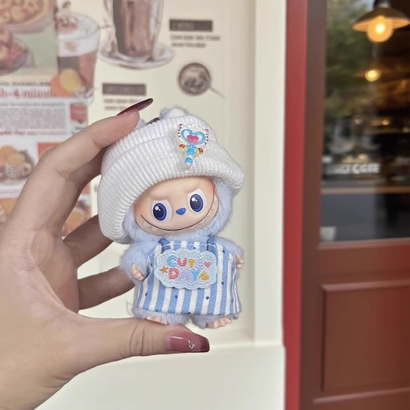 ラブブ labubu 着せ替え コスチューム 4点セットるいぐるみ着せ替え ラブブ labubu 着せ替え コスチューム 4点セット ぬいぐるみ服