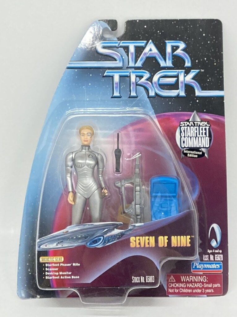 PLAYMATES STARFLLET COMMAND | INTERNATIONAL EDITION SEVEN OF NINE 4.5インチ