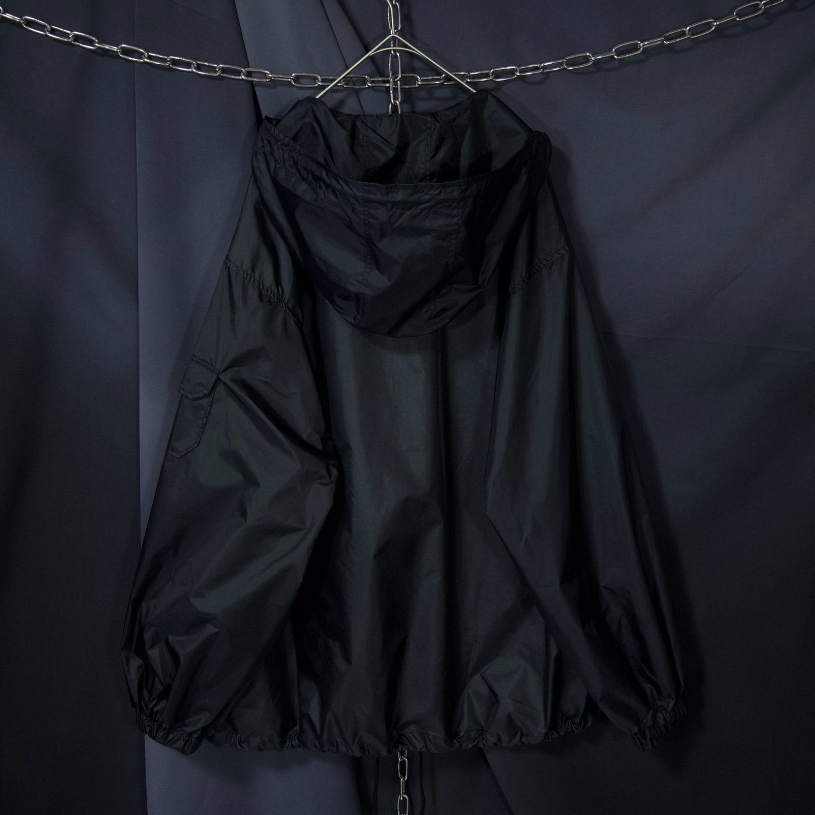 80s~90s Kansai O2 Deadstock Halfzip Nylon Anorak Hoodie
