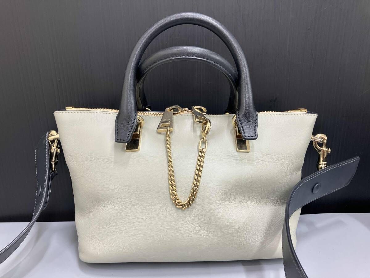Chlore クロエ ベイリー ハンドバッグ ショルダーバッグ 2WAY 外寸目安W22H17D5