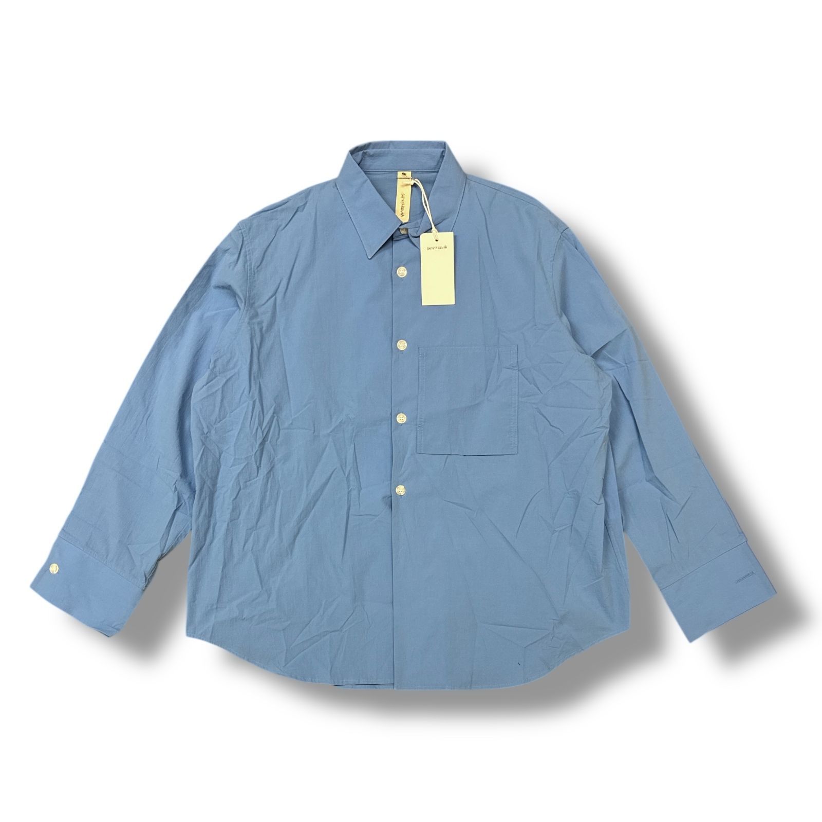 参考上代39600円 未使用品 SHINYAKOZUKA 24SS HIS SHIRT WITH NO