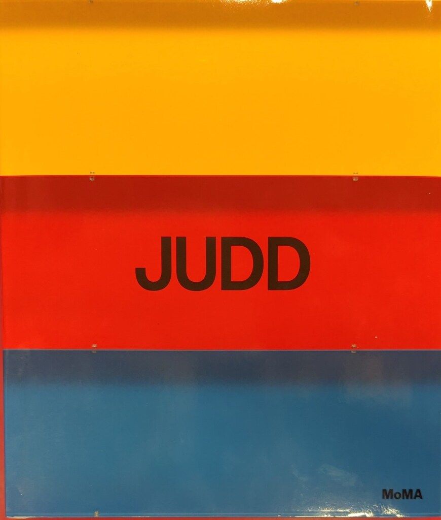 MOMA Donald Judd JUDD
