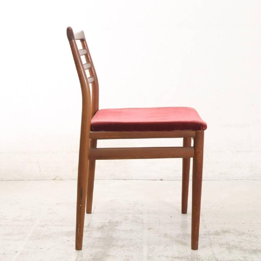 1960年代製造 ソロ ストールファブリック エーリング トロヴィッツ ダイニングチェア 北欧モダン 263h24 MARWIL-DEMENAGEMENTS_CH