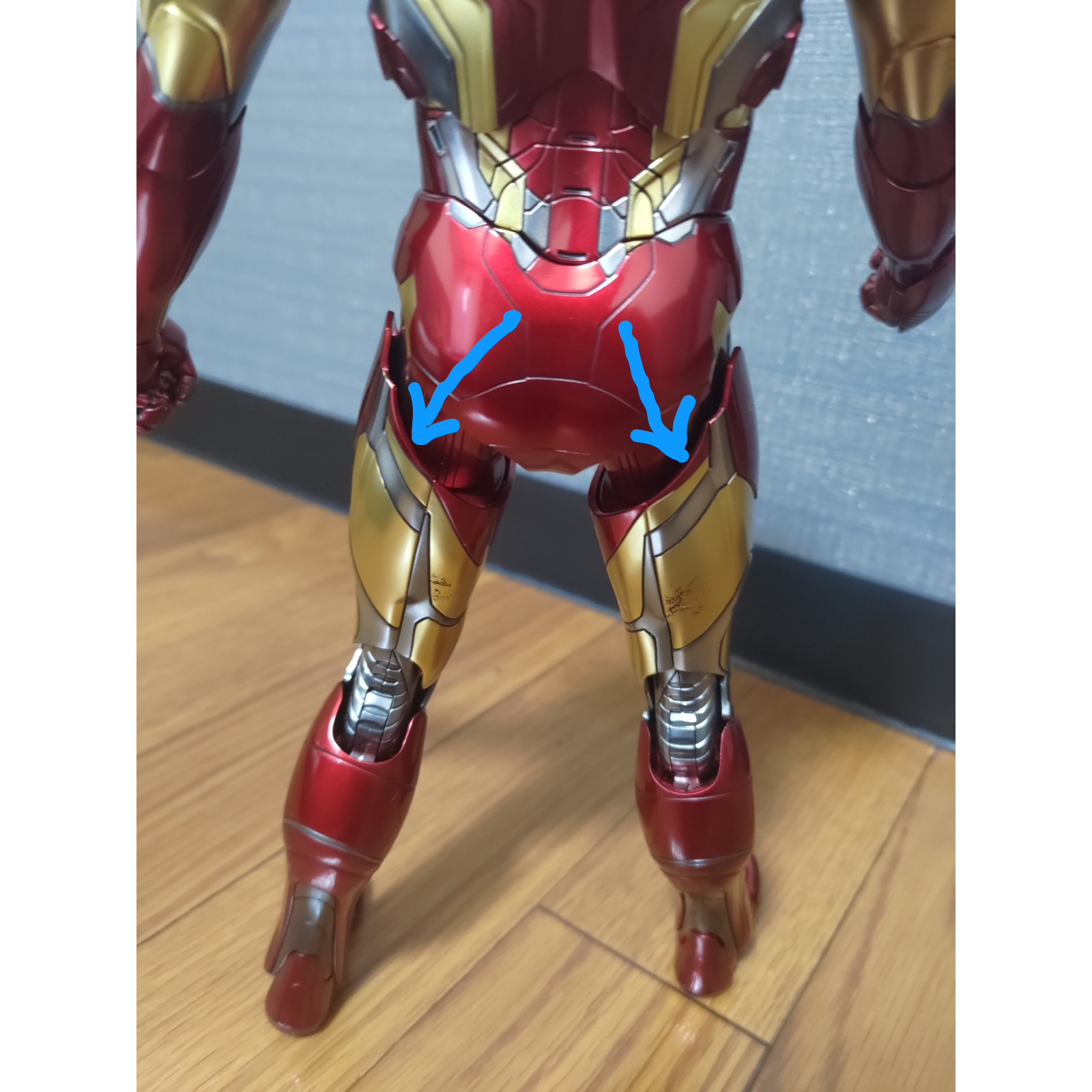 アイアンマン　ホットトイズ　マーク85　動作確認済　HOT TOYS　MARVEL